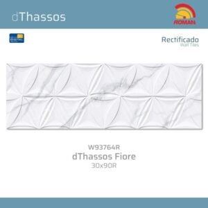 TERMURAH ROMAN KERAMIK 30 x 90R W93764R dTHASSOS FIORE