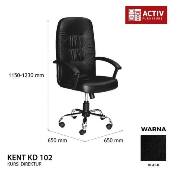 TERMURAH ACTIV FURNITURE KENT KD 102 KURSI DIREKTUR - Image 3