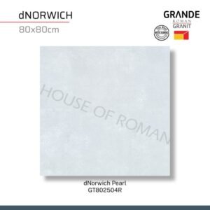 TERMURAH ROMAN GRANIT 80 X 80 GT802504R DNORWICH PEARL
