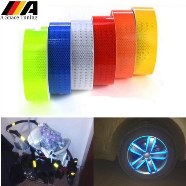 TERMURAH TAFFWARE TAFFPACK STIKER REFLEKTIF MULTIFUNGSI TAPE 5X100 CM - Image 4