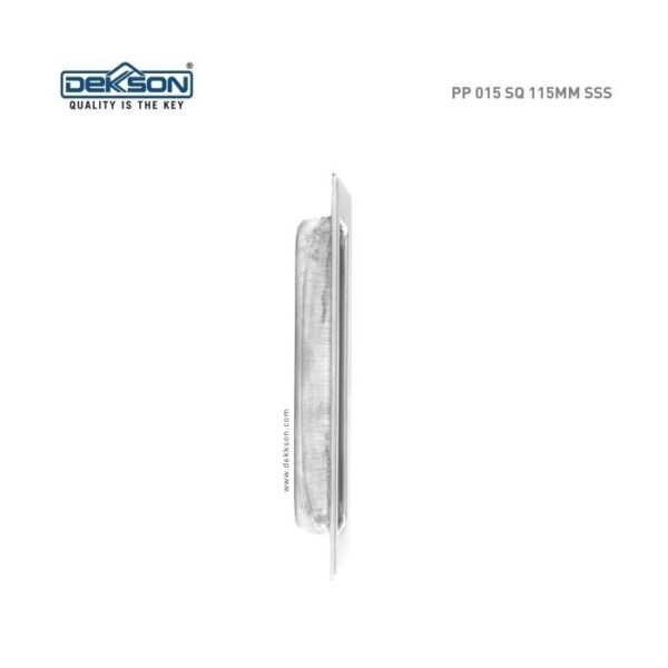 TERMURAH DEKKSON PULL PLATE PP 015 SQ 115MM SSS Handle Pintu Sliding - Image 3