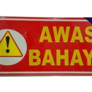 TERMURAH LABEL / PAPAN PENANDA AKRILIK MEDIUM