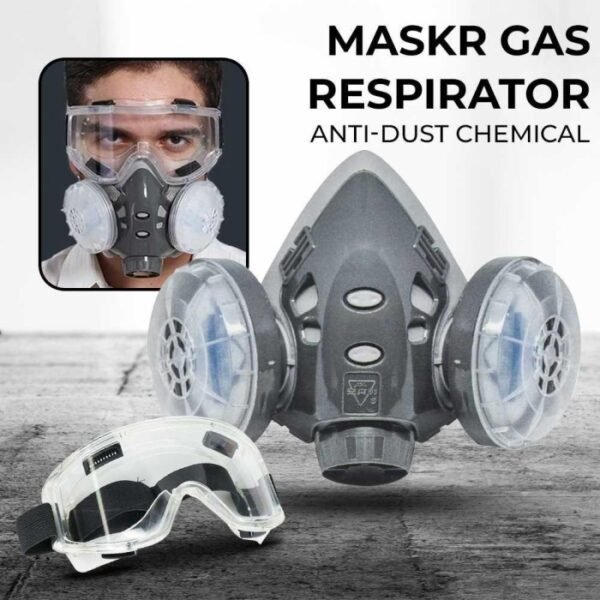TERMURAH TAFFWARE MASKER GAS RESPIRATOR SAFETY GLASS 308