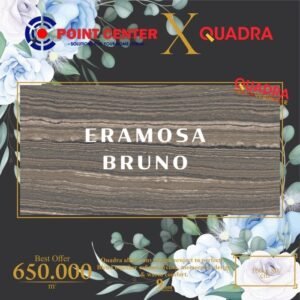 TERMURAH QUADRA GRANIT 160 X 80 BIG SIZE / BIG SLAP ERAMOSA BRUNO