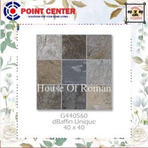 TERMURAH ROMAN KERAMIK 40 X 40 G440560 DBAFFIN UNIQUE GOL B