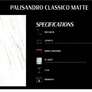 TERMURAH QUADRA GRANIT 320 X 160 BIG SIZE PALISANDRO CLASSICO MATTE