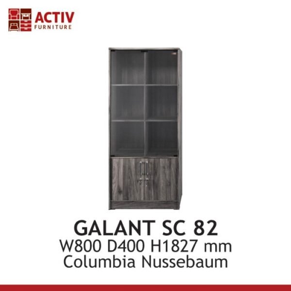 TERMURAH ACTIV FURNITURE GALANT SC 82 G LEMARI RAK HIAS BUFFET 80X182