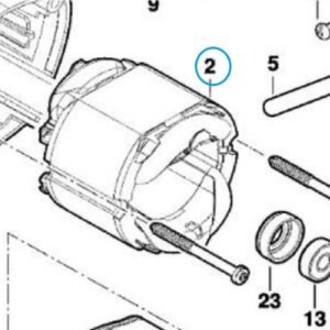 TERMURAH BOSCH FIELD STATOR GSA 120 160422053J / SPARE PART