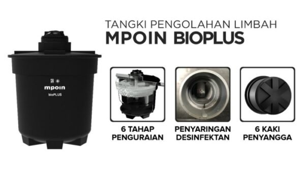 TERMURAH MPOIN BIOPLUS 1000L - TANGKI SEPTIC TANK - Image 5