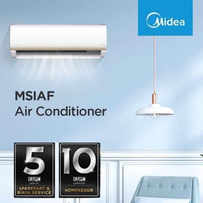 TERMURAH AC MIDEA INVERTER MSIAF-12CRDN2 1.5 PK 1 1/2 PK - Image 2