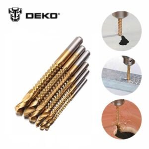TERMURAH TAFFWARE DEKO MATA BOR POWER DRILL HSS STEEL 6 PCS - DW1369