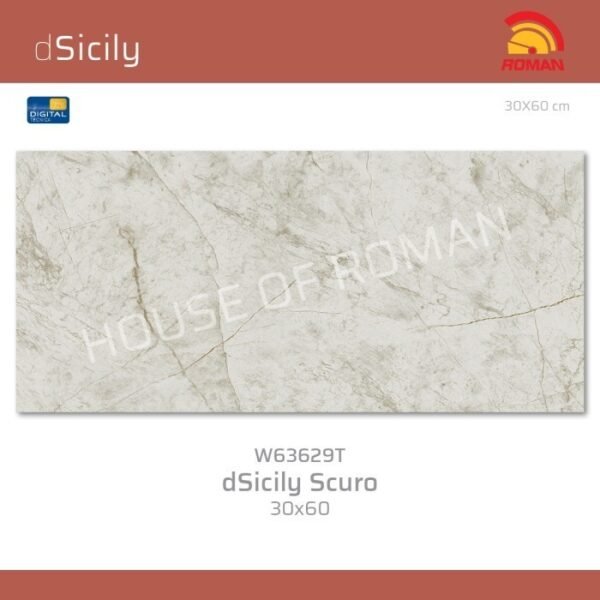 Termurah ROMAN KERAMIK dSicily Scuro 30x60T W63629T
