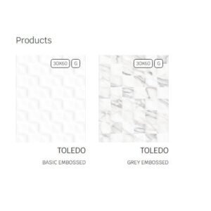 TERMURAH PLATINUM KERAMIK 30/60 TOLEDO BASIC EMBOSSED
