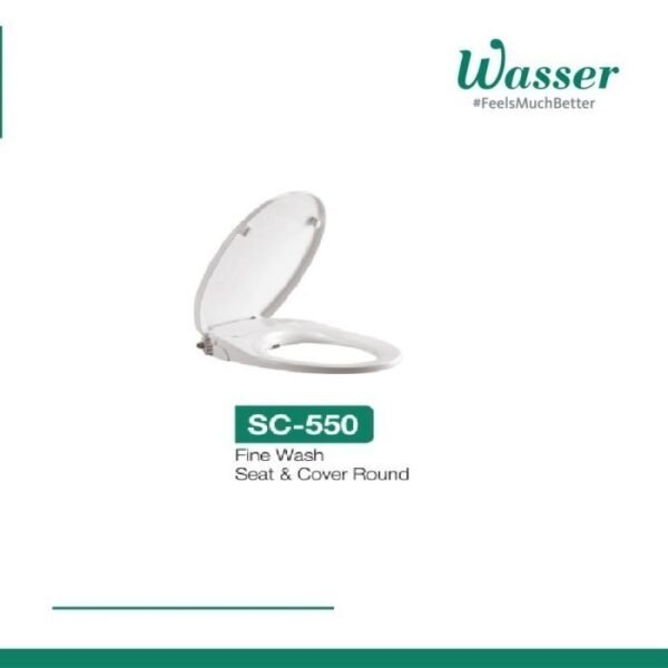 TERMURAH WASSER Tutup Kloset Duduk SC 550 COVER ROUND