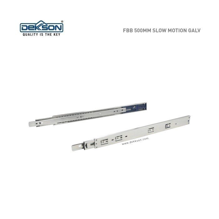 TERMURAH DEKKSON Furniture Ball Bearing FBB 500MM Slowmotion Galv - Image 3