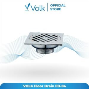 TERMURAH VOLK FD-04 FLOOR DRAIN KOTAK / SARINGAN PEMBUANGAN