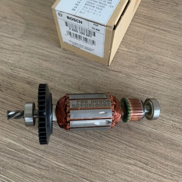 TERMURAH 2609199667 BOSCH ARMATURE GSB 13 GSB 13 RE SPAREPART ORIGINAL - Image 2
