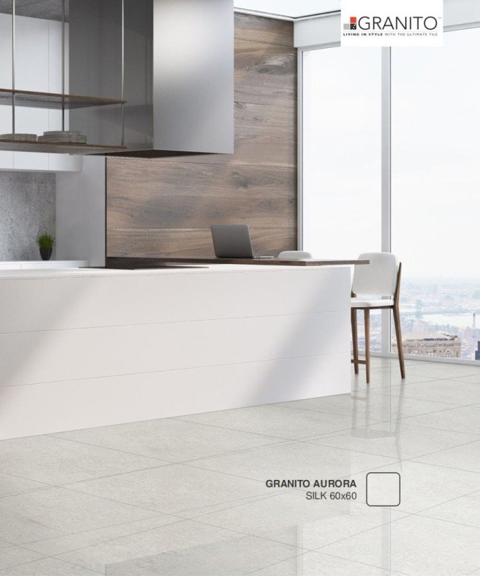 TERMURAH GRANITO GRANIT 60 X 60 AURORA MIRROR SILK (POLISHED) - Image 2