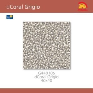 TERMURAH ROMAN KERAMIK 40 X 40 G440106 DCORAL GRIGIO GOL B