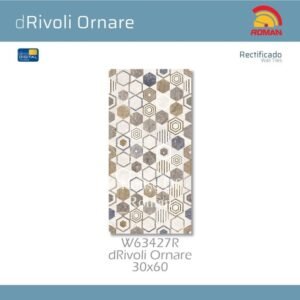 TERMURAH ROMAN KERAMIK 30 X 60 W63427R DRIVOLI ORNARE GOL. D