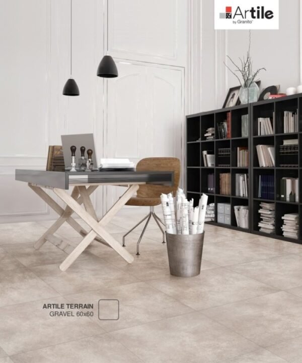 TERMURAH ARTILE GRANIT 60 X 60 TERRAIN GRAVEL MATT (UNPOLISHED) - Image 3
