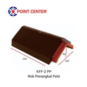 TERMURAH KANMURI KFF-2 PP GENTENG NOK KARPUS PENANGKAL PETIR FULL FLAT