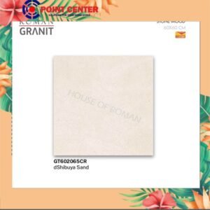 TERMURAH ROMAN GRANIT 60 X 60 GT602065CR DSHIBUYA SAND