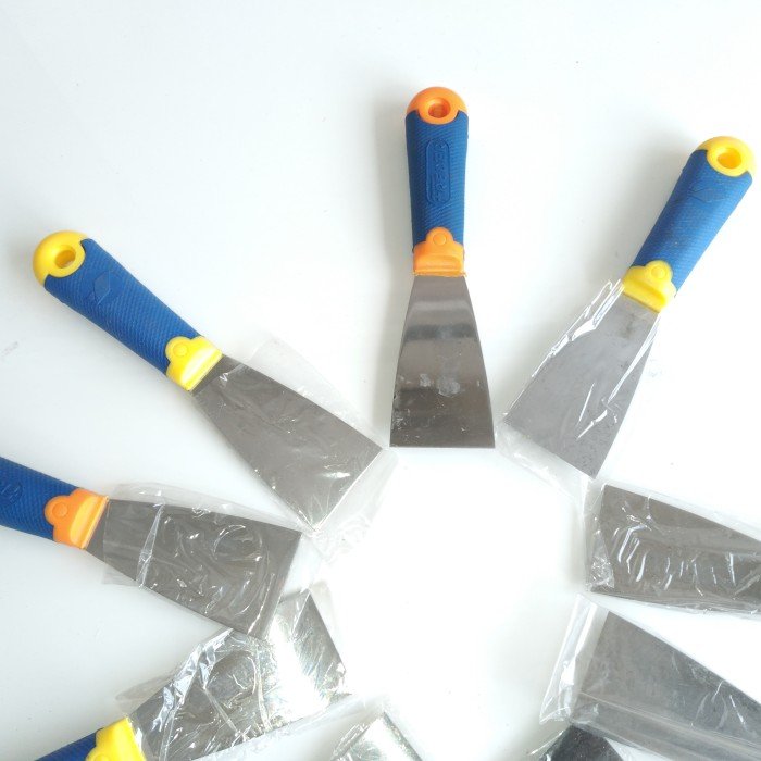 TERMURAH KAPI CAT PISAU DEMPUL 2 1/2" SKRAPER SKRAP PENGEROK CAT - Image 2