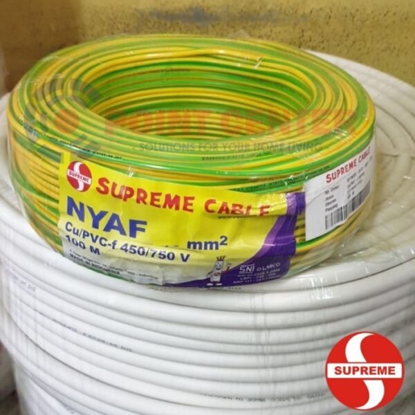 TERMURAH PROMO KABEL SUPREME NYAF 1 X 6 PER ROLL 100M - Image 2