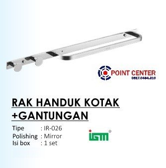 TERMURAH IR-026 RAK HANDUK KOTAK GANTUNGAN - Image 2