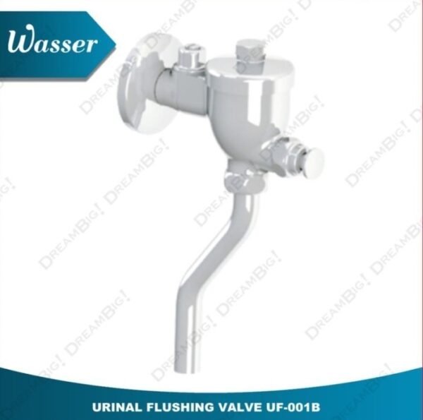 TERMURAH WASSER UF001B URINAL FLUSHING VALVE (BENT PIPE)