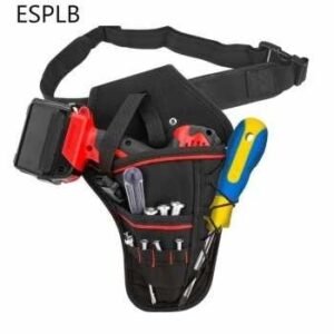TERMURAH TAFFWARE ESPLB TAS PINGGANG PERKAKAS BAG GJ0199 HITAM
