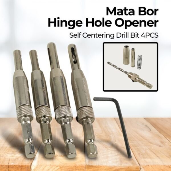 TERMURAH TAFFWARE ZIMIR MATA BOR BIT 4PCS ZM 21 S