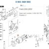 TERMURAH 2604220702 BOSCH FIELD STATOR GBM 13 HRE / SPARE PART - Image 2