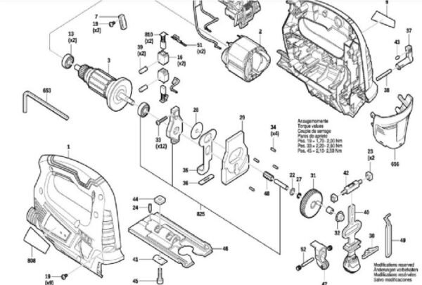 TERMURAH 1619P13476 BOSCH CARBON BRUSH GST 700 / SPARE PART - Image 3