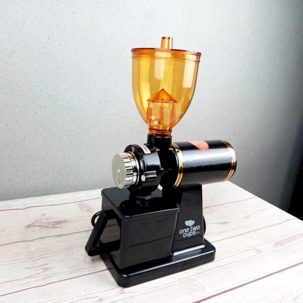TERMURAH TAFFWARE PENGGILING KOPI ELECTRIC 180W HITAM 600N ONETWO CUPS - Image 4