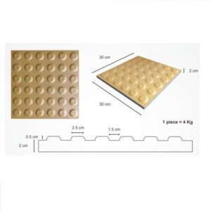 TERMURAH KERAMIK GRANIT UBIN DISABILITAS TUNANETRA TACTILE YELLOWDOT