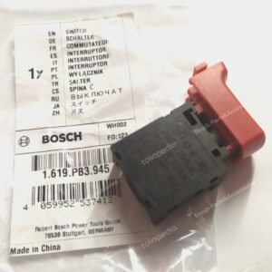 TERMURAH 1619PB3945 BOSCH SWITCH GKS 140 / SPARE PART BOSCH ORIGINAL