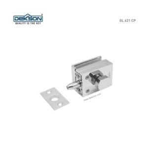 TERMURAH DEKKSON GLASS LOCK GL 621 CP Kunci Pintu Kamar Mandi Grendel