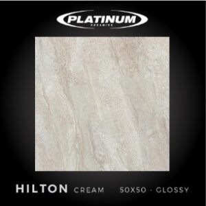 TERMURAH PLATINUM KERAMIK 50/50 HILTON CREAM