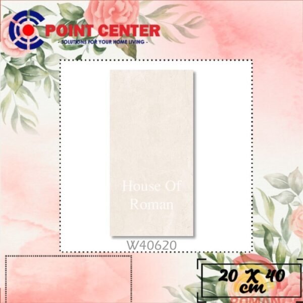 TERMURAH ROMAN KERAMIK 20 X 40 W40620 DNEAPOLIS IVORY GOL B