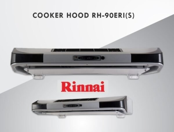 TERMURAH RINNAI PENGHISAP ASAP DAPUR RH-90ERI (S) COOKER HOOD - Image 2