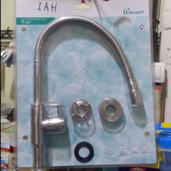 TERMURAH WASSER TS-141 F Kran Tanam Dapur Bak Cuci Piring Fleksibel - Image 4