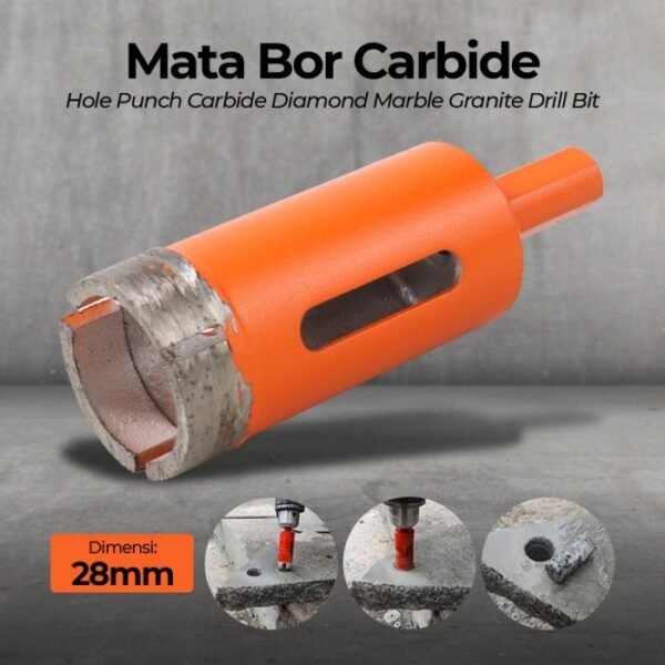 TERMURAH TAFFWARE MATA BOR BIT 28 MM V12