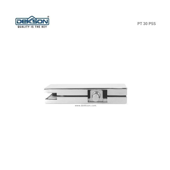 TERMURAH DEKKSON Patch Fitting Kunci Pintu Kaca PT 30 PSS - Image 2