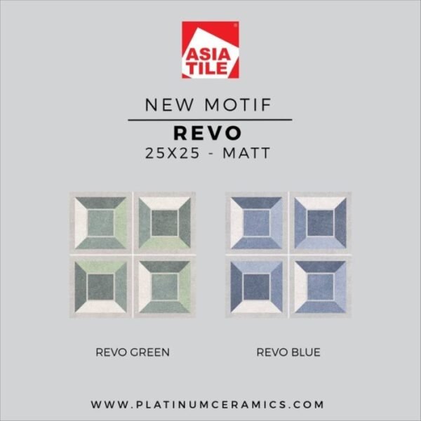 TERMURAH ASIA KERAMIK 25/25 REVO BLUE - Image 3