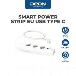 TERMURAH DEON SMART POWER STRIP EU USB TYPE C