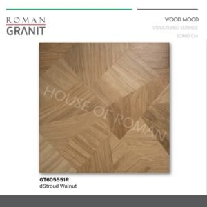 TERMURAH ROMAN GRANIT 60 X 60 GT605550R DSTROUD WALNUT
