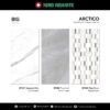 TERMURAH NIRO GRANIT 90 X 180 GTC03 BIG SLAB ARCTICO HIGLOSS POLISHED - Image 4