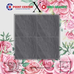 TERMURAH NIRO GRANITE 60 X 60 GIP4B ALPINE CHARCOAL